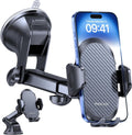 Porta Cellulare Auto [2025 Ventosa Potente] Supporto Telefono Auto 360° Rotazione Porta Telefono Auto per Cruscotto & Parabrezza Universale Automobile Adatto Smartphone Da 4-7.2"